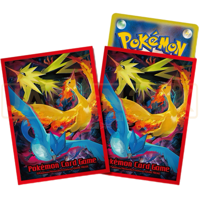 Pokemon Center Japan - Moltres, Zapdos & Articuno Ver. 2 Card Sleeves Pack