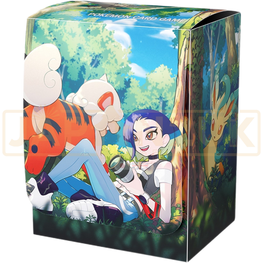 Pokemon Center Japan - Perrin & Hisuian Growlithe Deck Case
