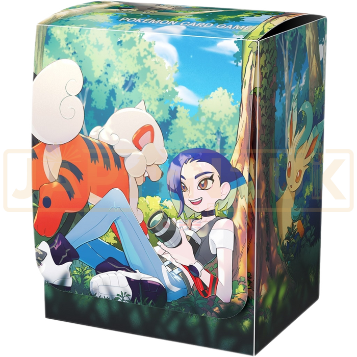 Pokemon Center Japan - Perrin & Hisuian Growlithe Deck Case