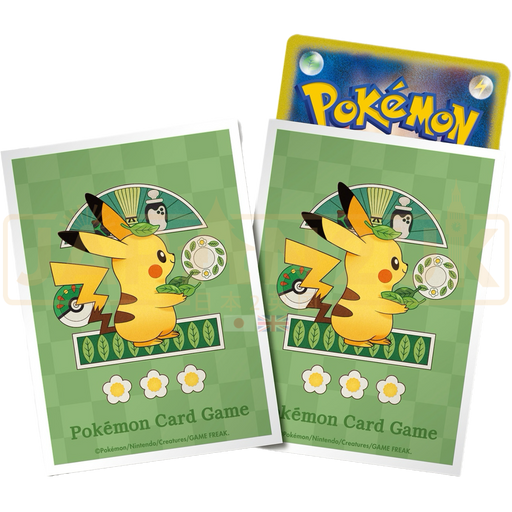 Pokemon Center Japan - Pikachu Cafe Chades Ver. 2 Card Sleeves Pack