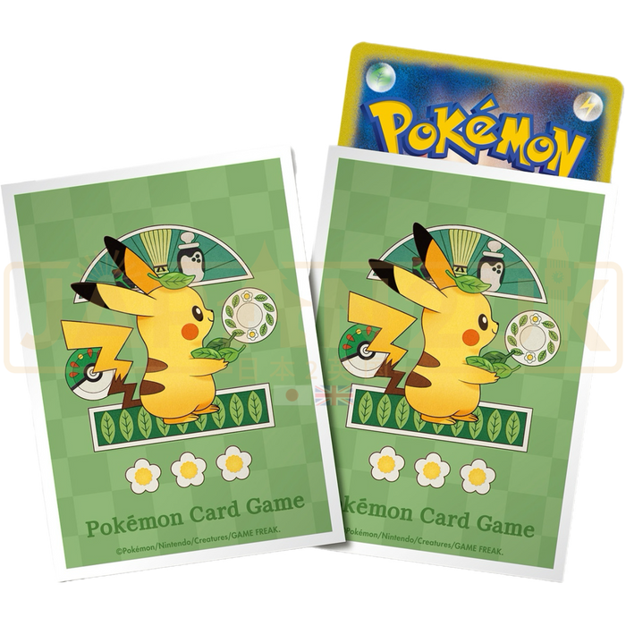 Pokemon Center Japan - Pikachu Cafe Chades Ver. 2 Card Sleeves Pack