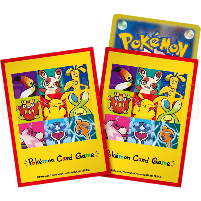 Pokemon Center Japan - Pikachu & Friends What's Your Charm Point? Card Sleeves Pack
