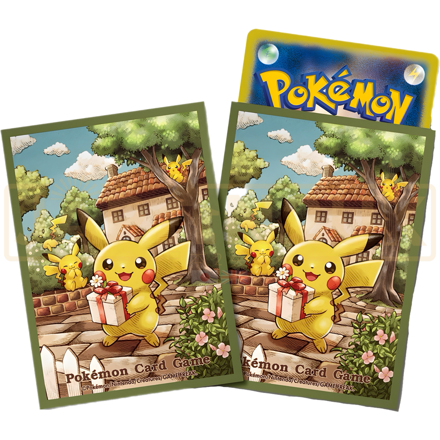 Pokemon Center Japan - Pikachu Gift Ver. 2 Card Sleeves Pack — Japan2UK