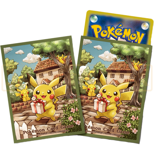 Pokemon Center Japan - Pikachu Gift Ver. 2 Card Sleeves Pack