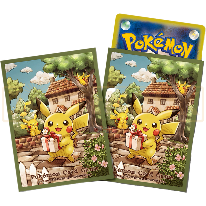 Pokemon Center Japan - Pikachu Gift Ver. 2 Card Sleeves Pack