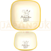 Pokemon Center Japan - Pikachu Number 025 Deep Plate