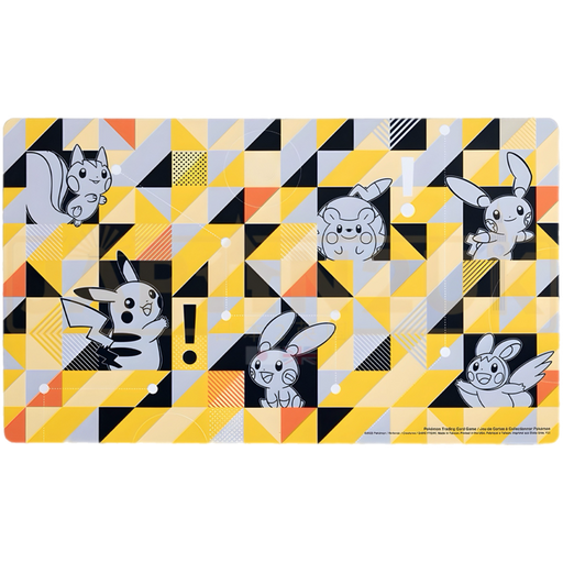 Pokemon Center Japan - Pikachu Power Grid Playmat