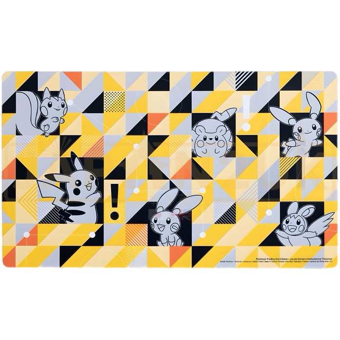Pokemon Center Japan - Pikachu Power Grid Playmat