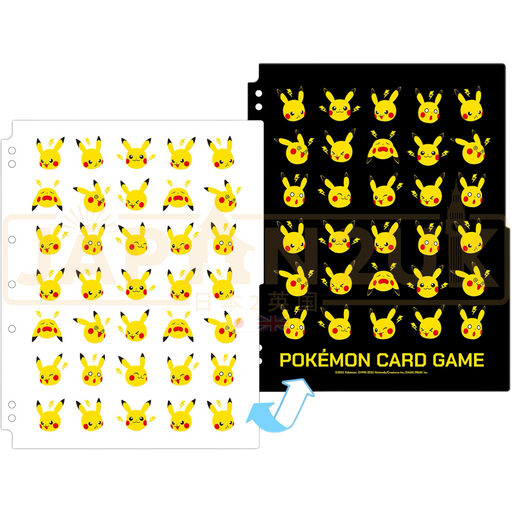 Pokemon Center Japan - Pikachu & Thunder Binder Refill Pages Pack