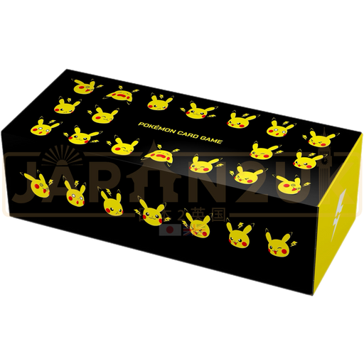 Pokemon Center Japan - Pikachu & Thunder Card Storage Box