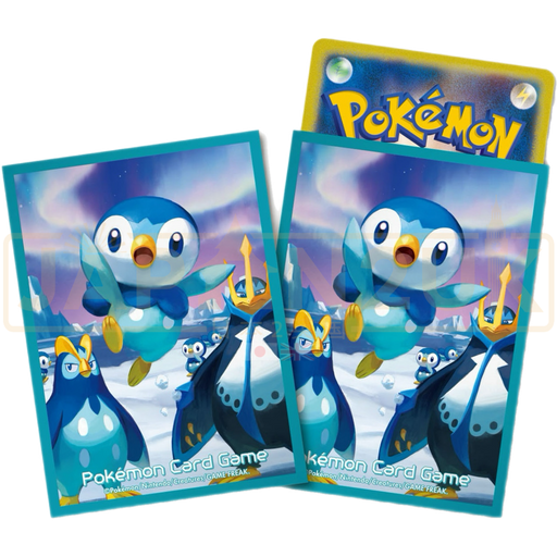 Pokemon Center Japan -  Piplup, Prinplup & Empoleon Card Sleeves Pack