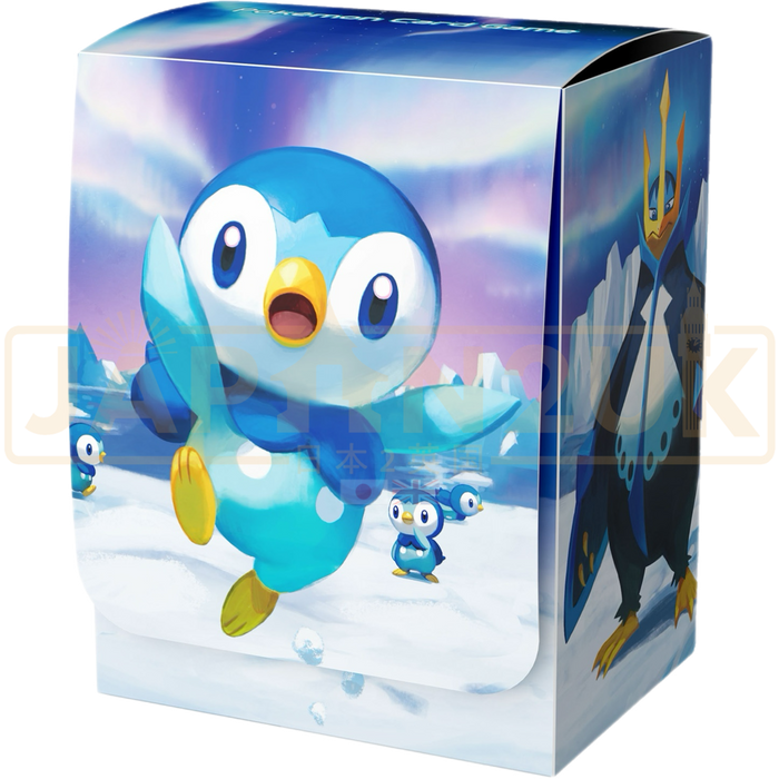Pokemon Center Japan - Piplup, Prinplup & Empoleon Deck Case