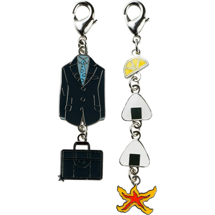 Pokemon Center Japan - Pokemon Trainers Larry Metal Charm/Keychain