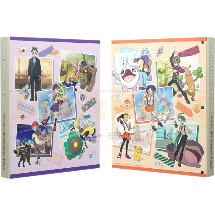 Pokemon Center Japan - Pokemon Trainers Paldean Edition 9 Pocket Binder