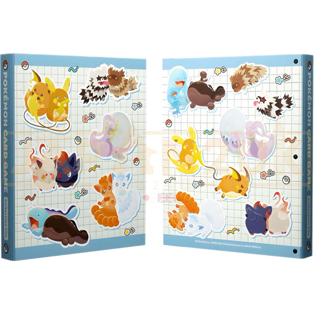 Pokemon Center Japan - Raichu, Vulpix Wooper & Friends 9 Pocket Binder Pokemon Center Japan - Raichu, Vulpix Wooper & Friends 9 Pocket Binder