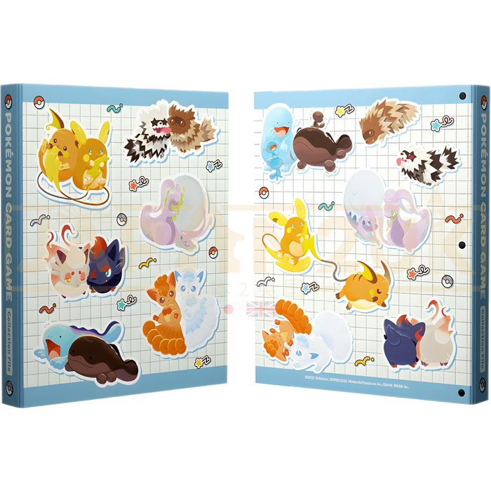 Pokemon Center Japan - Raichu, Vulpix Wooper & Friends 9 Pocket Binder Japan2UK Pokemon Center Japan - Raichu, Vulpix Wooper & Friends 9 Pocket Binder Japan2UK