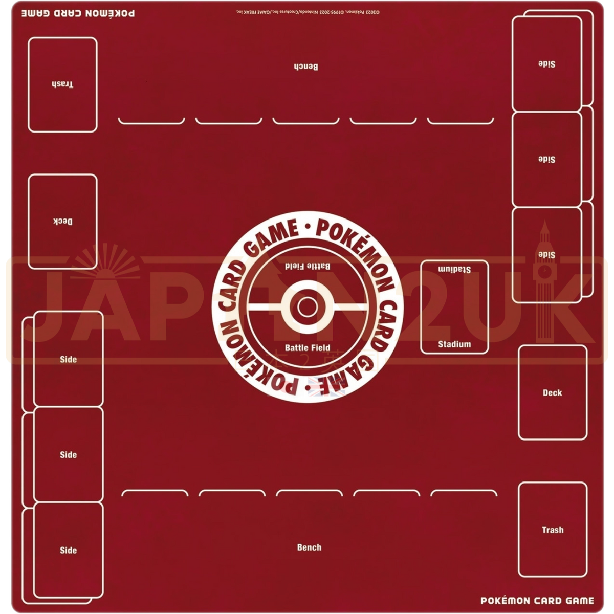 pokemon card game mat Pokemon Card Game Playmat Full Size Ver.2 Japan OFFICIAL