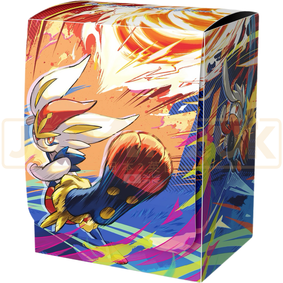 Pokemon Center Japan - Scorbunny, Raboot & Cinderace Deck Case — Japan2UK
