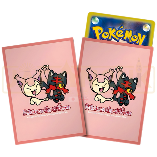 Pokemon Center Japan - Skitty & Litten Card Sleeves Pack