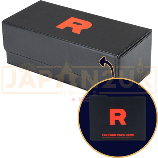 Pokemon Center Japan - Team Rocket High Class Long Card Storage Box