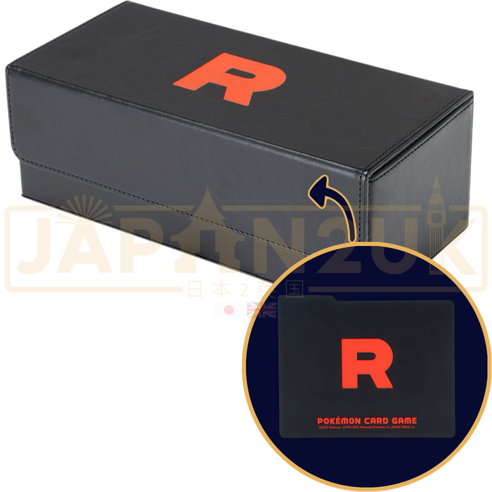 Pokemon Center Japan - Team Rocket High Class Long Card Storage Box