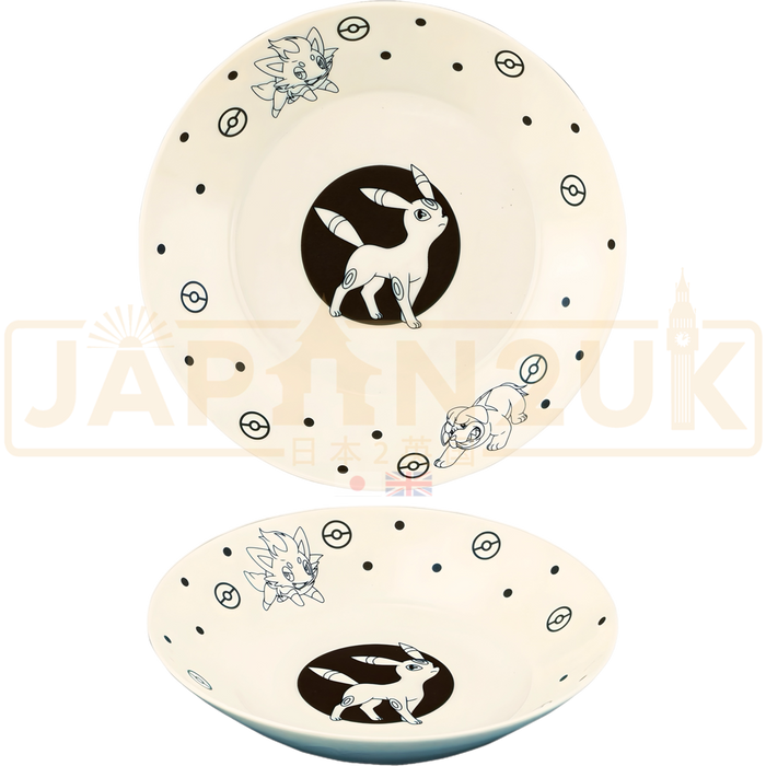 Pokemon Center Japan - Umbreon Porcelain Pasta Plate