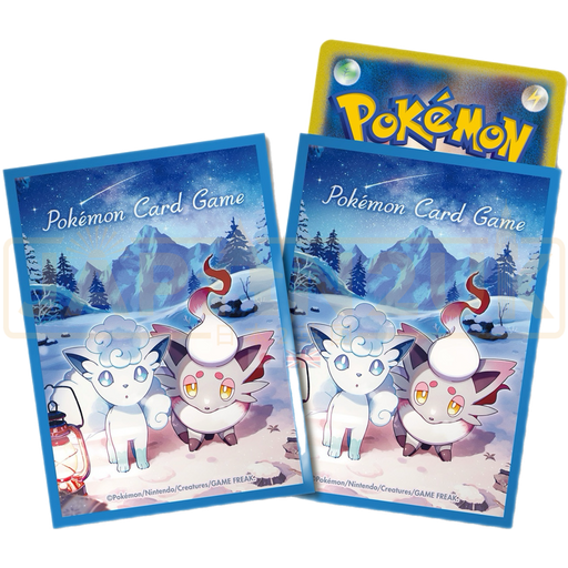 Pokemon Center Japan - Vulpine & Zorua Snowy Gathering Ver. 2 Card Sleeves Pack