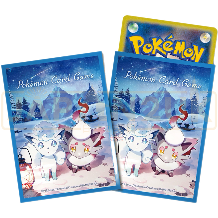 Pokemon Center Japan - Vulpine & Zorua Snowy Gathering Ver. 2 Card Sleeves Pack