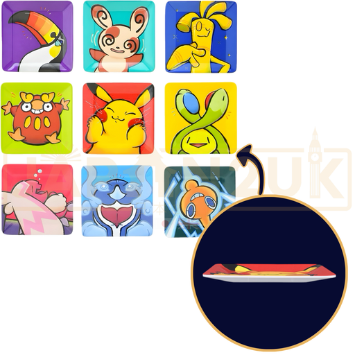 Pokemon Center Japan - What's Your Charm Point Plate Collection