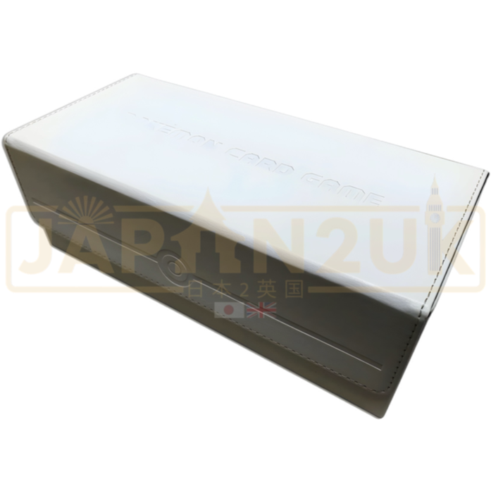 Pokemon Center Japan - White High Class Long Card Storage Box Pokemon Center Japan - White High Class Long Card Storage Box