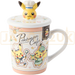 Pokemon Center Japan Chef Pikachu Stone Pottery Mug with Lid