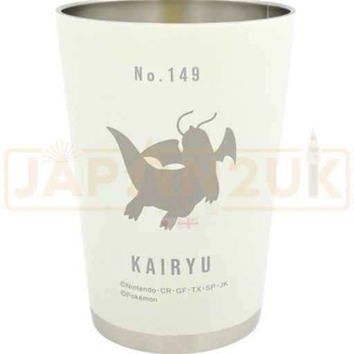 Pokemon Center Japan Dragonite Stainless Steel Tumbler Cup