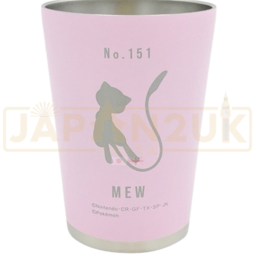 Pokemon Center Japan Mew Stainless Steel Tumbler Cup