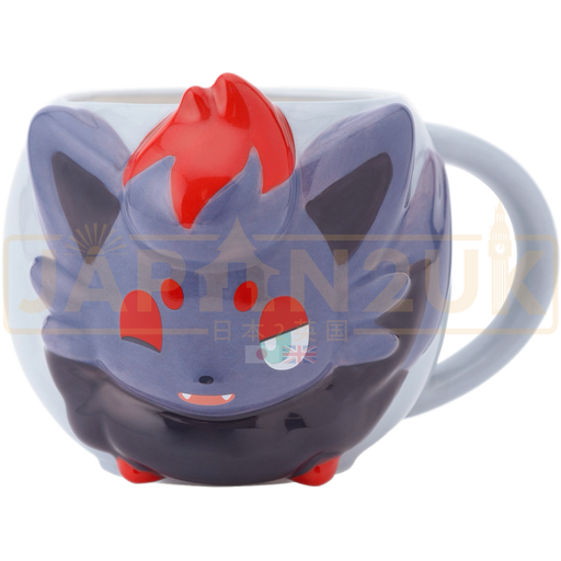 Pokemon Center Japan Zorua Three-Dimensional Porcelain Mug