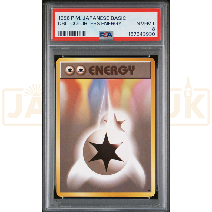 Pokemon Double Colorless Energy Base Set Japanese Graded Card PSA 8 #157643930