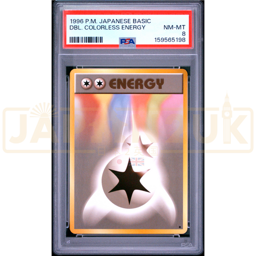 Pokemon Double Colourless Energy Base Set Japanese Graded Card PSA 8 #159565198
