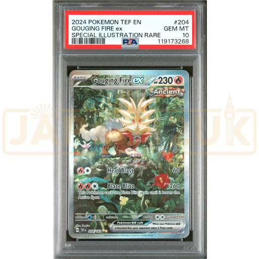 Pokemon Gouging Fire ex Temporal Forces TEF EN English Graded Card PSA 10 #119173268