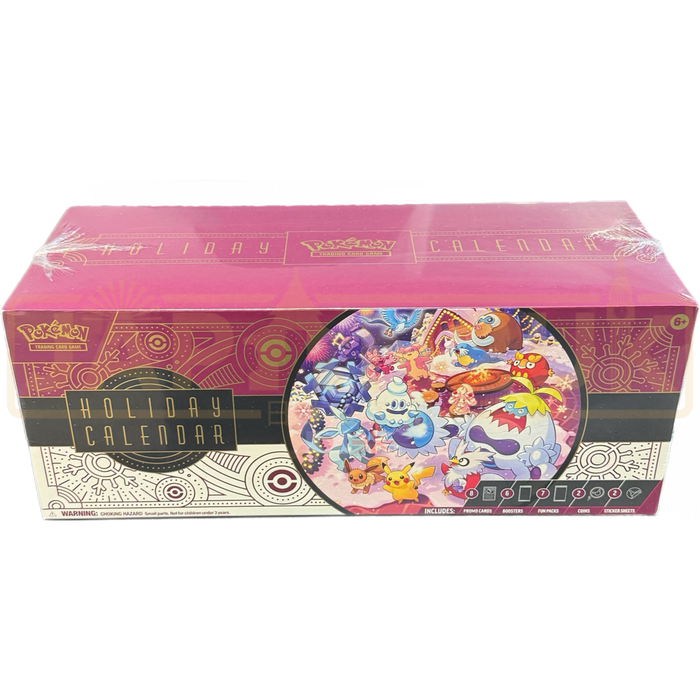 Pokemon Holiday Calendar 2025 English Collection Box
