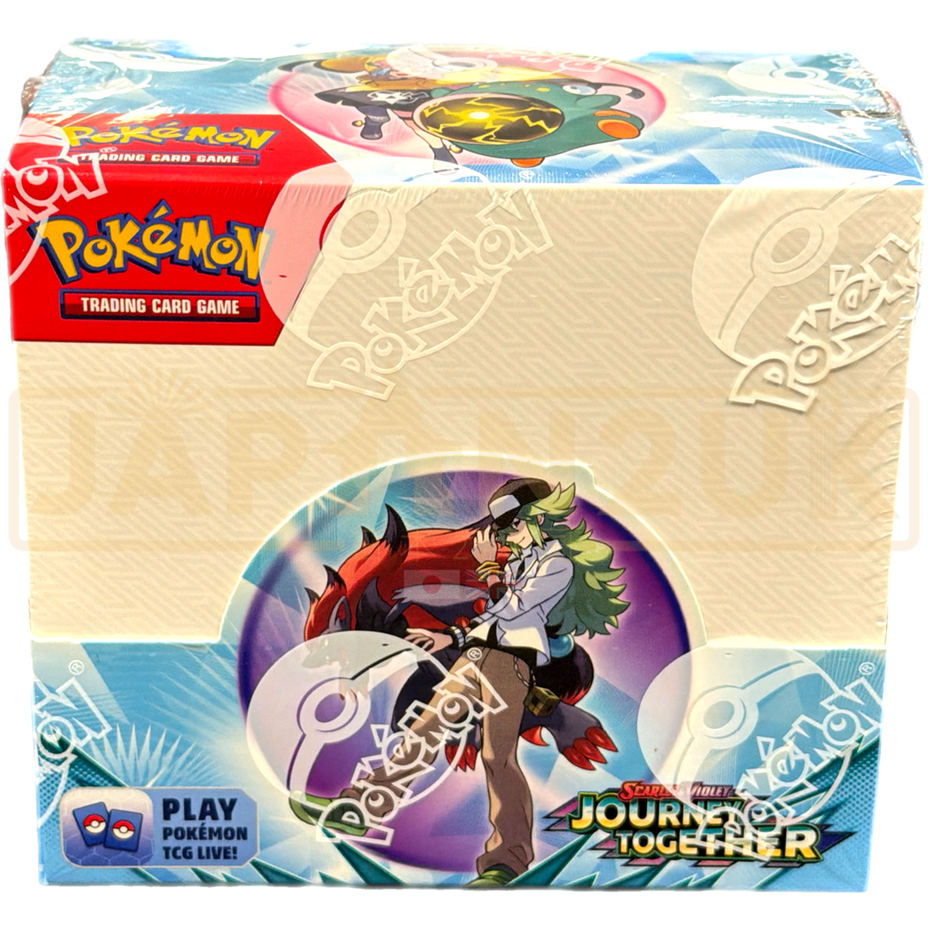 pokemon go tcg booster box english Pokémon TCG: Journey Together Booster Box – 36 Packs (English) – SaplingSix  LLC main image 1