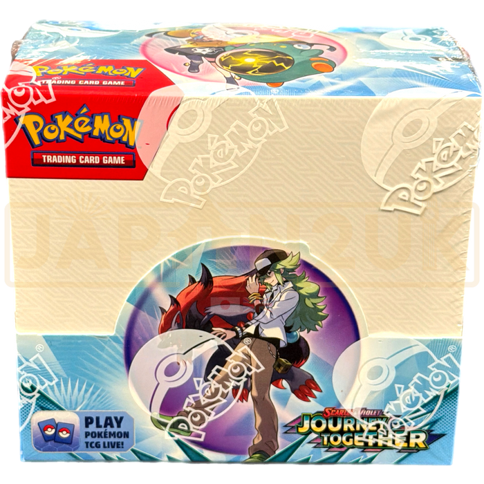 Pokemon Journey Together English Booster Box Japan2UK Pokemon Journey Together English Booster Box Japan2UK