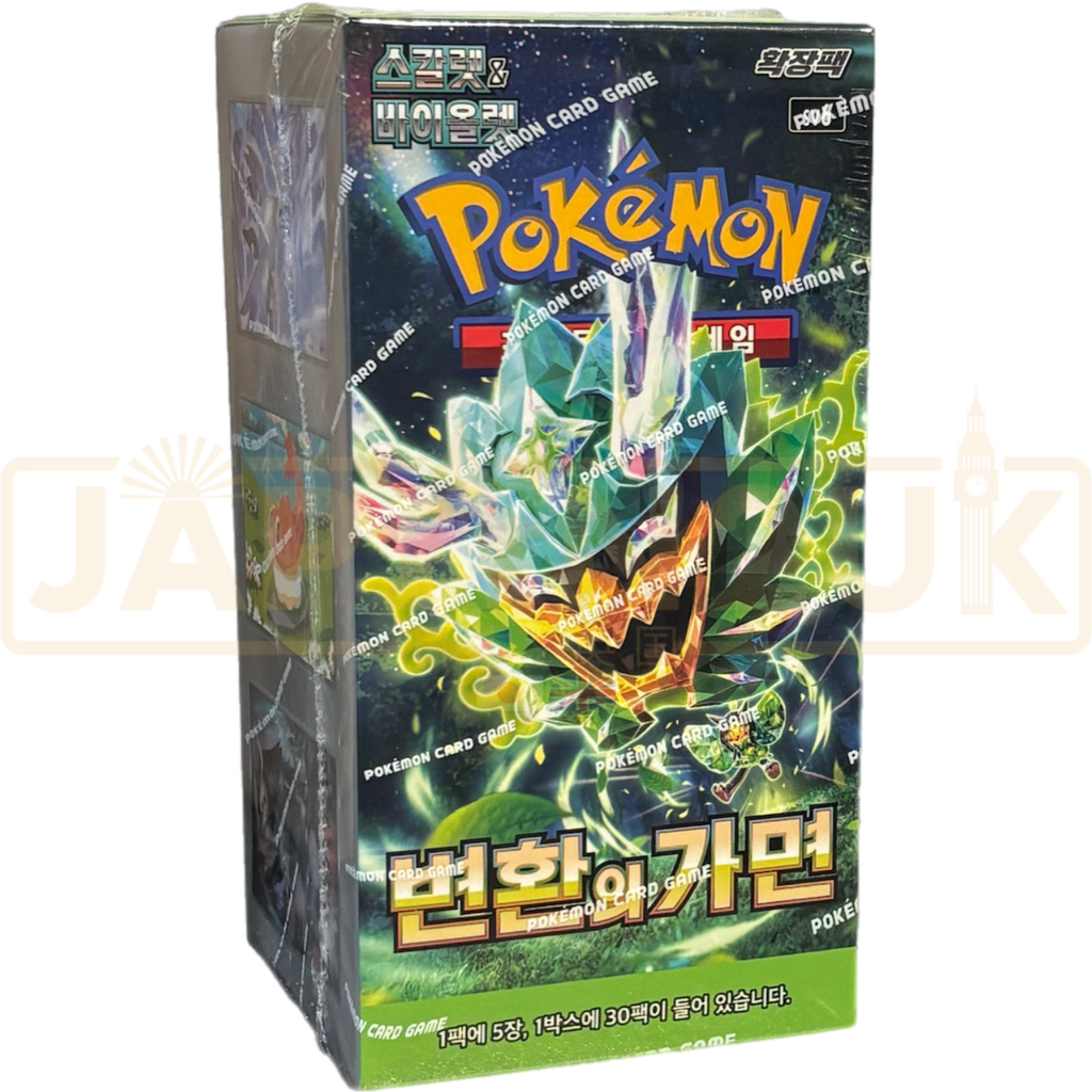 mask of change booster box japanese Pokemon Mask of Change sv6 Korean Booster Box