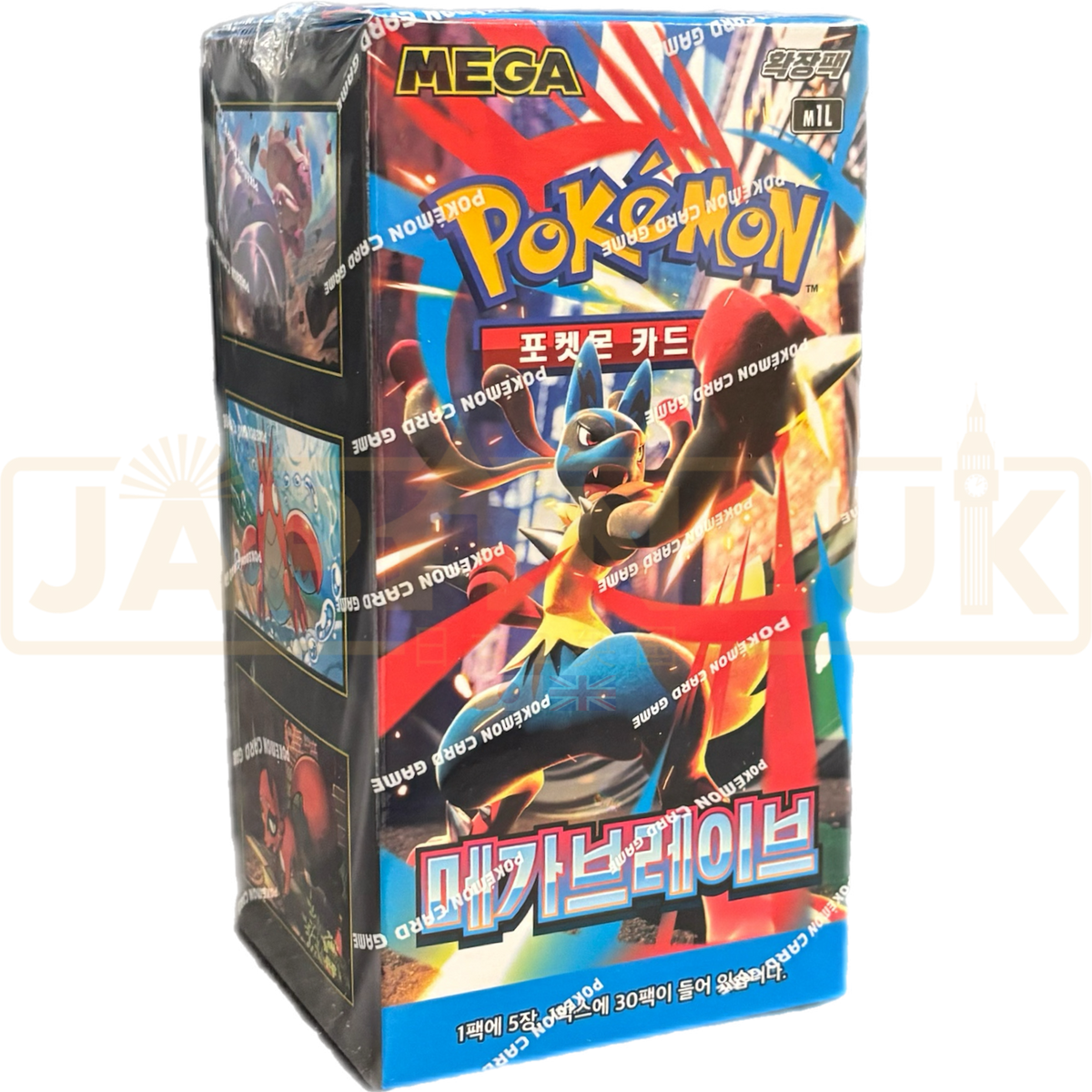 30 Packs 5 Cards Each Pokmon TCG: Mega Brave Booster Box Korean Edition - 30 Packs, 5 Cards Each (2025 Release) Korean Pokemon TCG 30 Packs 5 Cards Each Pokmon TCG: Mega Brave Booster Box Korean Edition - 30 Packs, 5 Cards Each (2025 Release) Korean Pokemon TCG