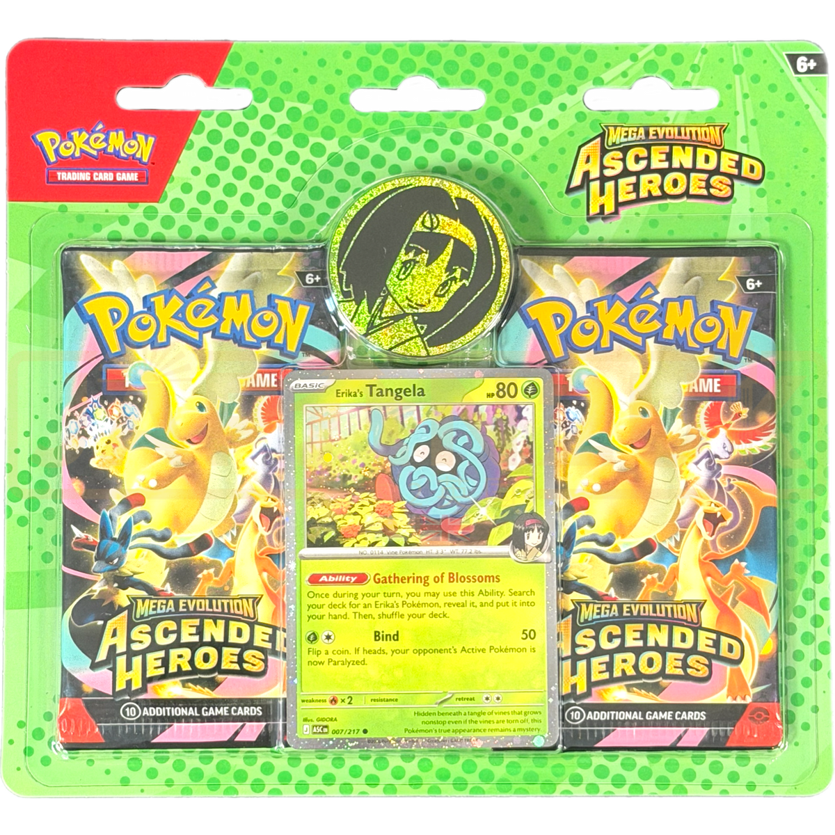 Pokemon Mega Evolution Ascended Heroes Erika Collection English 2