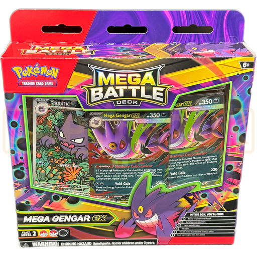 Pokemon Mega Gengar ex English Mega Battle Deck