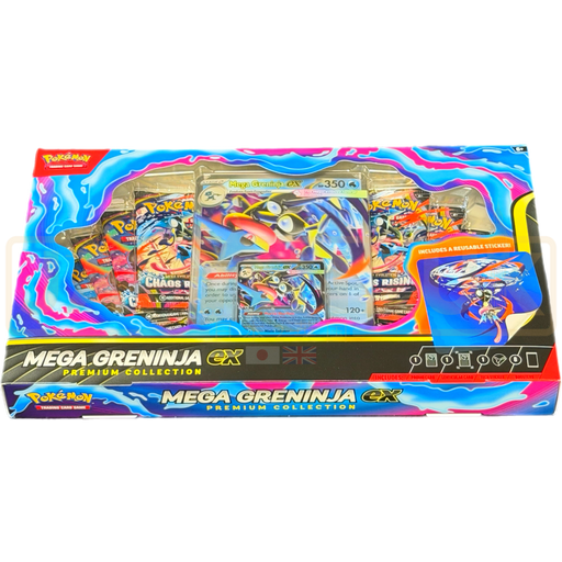 Pokemon Mega Greninja ex English Premium Collection Box