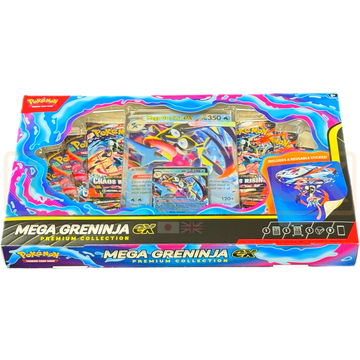 Pokemon Mega Greninja ex English Premium Collection Box