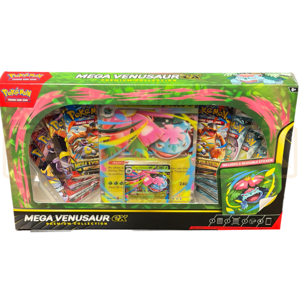 pokémon - trading card game: mega venusaur ex premium collection Pokemon Box — Japan2UK Material:Magic the Gathering Card Type_Stadium along with a tech Budget Frog Tribal :