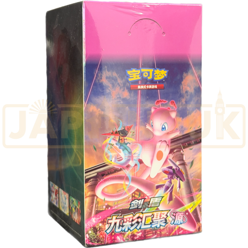 Pokemon Nine Colors Gathering Mew cs4b C Simplified Chinese Slim Booster Box