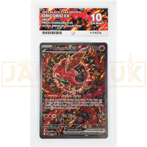 Pokemon Oricorio ex UPC Promo MEP EN 024 English Graded Card ACE 10 #1114576