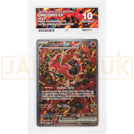 Pokemon Oricorio ex UPC Promo MEP EN 024 English Graded Card ACE 10 #880971